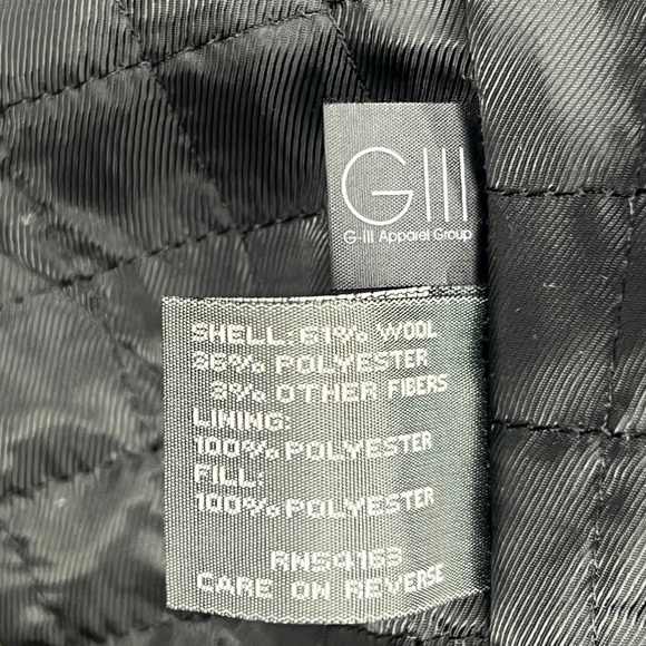 Kenneth Cole Men's Double Breasted Wool Blend Peacoat $100 OBO - Picture 8 of 8